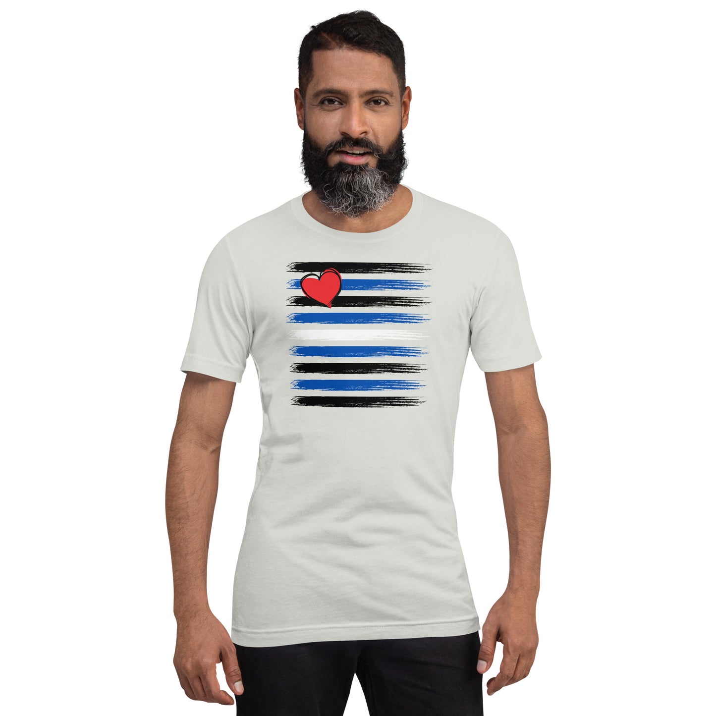 Leather Pride Flag unisex t-shirt