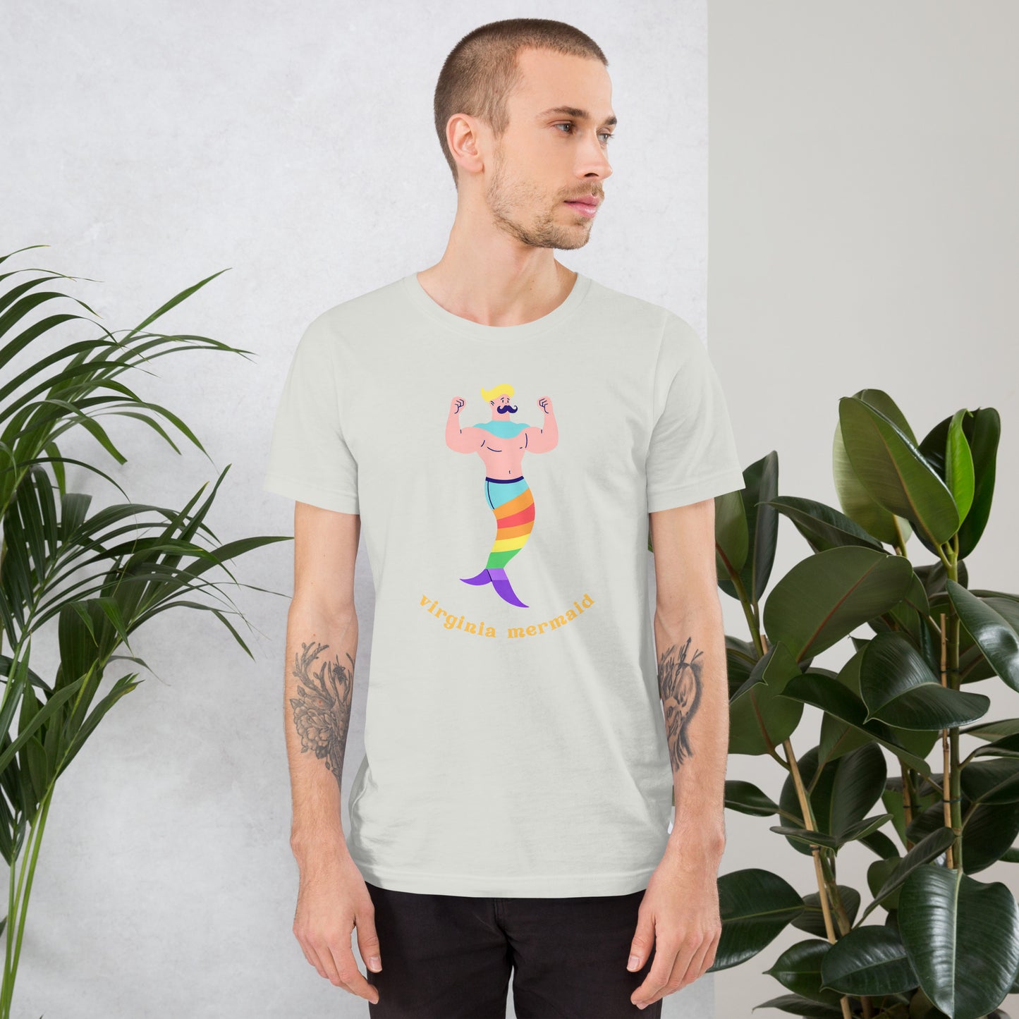 "Virginia Mermaid" unisex t-shirt