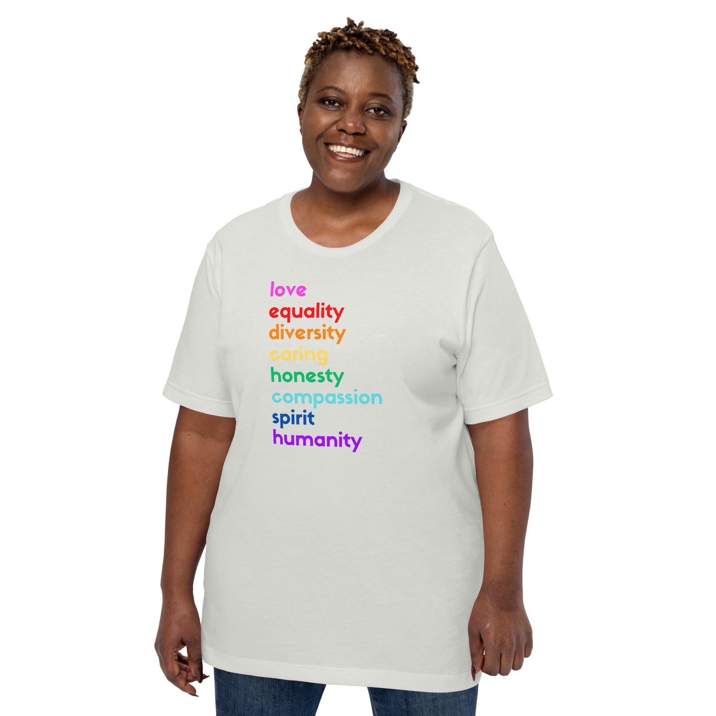 "Love Leads the Way" unisex t-shirt