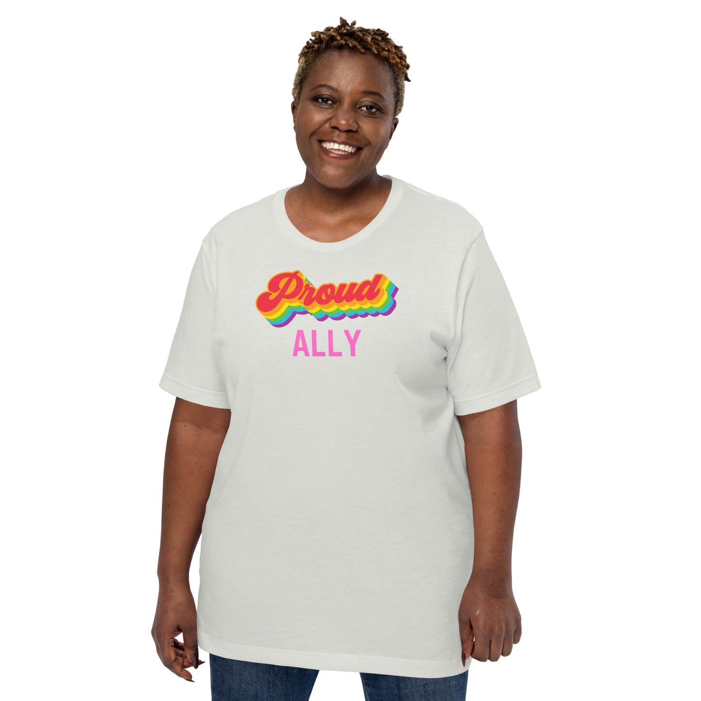 "Proud Ally" unisex t-shirt