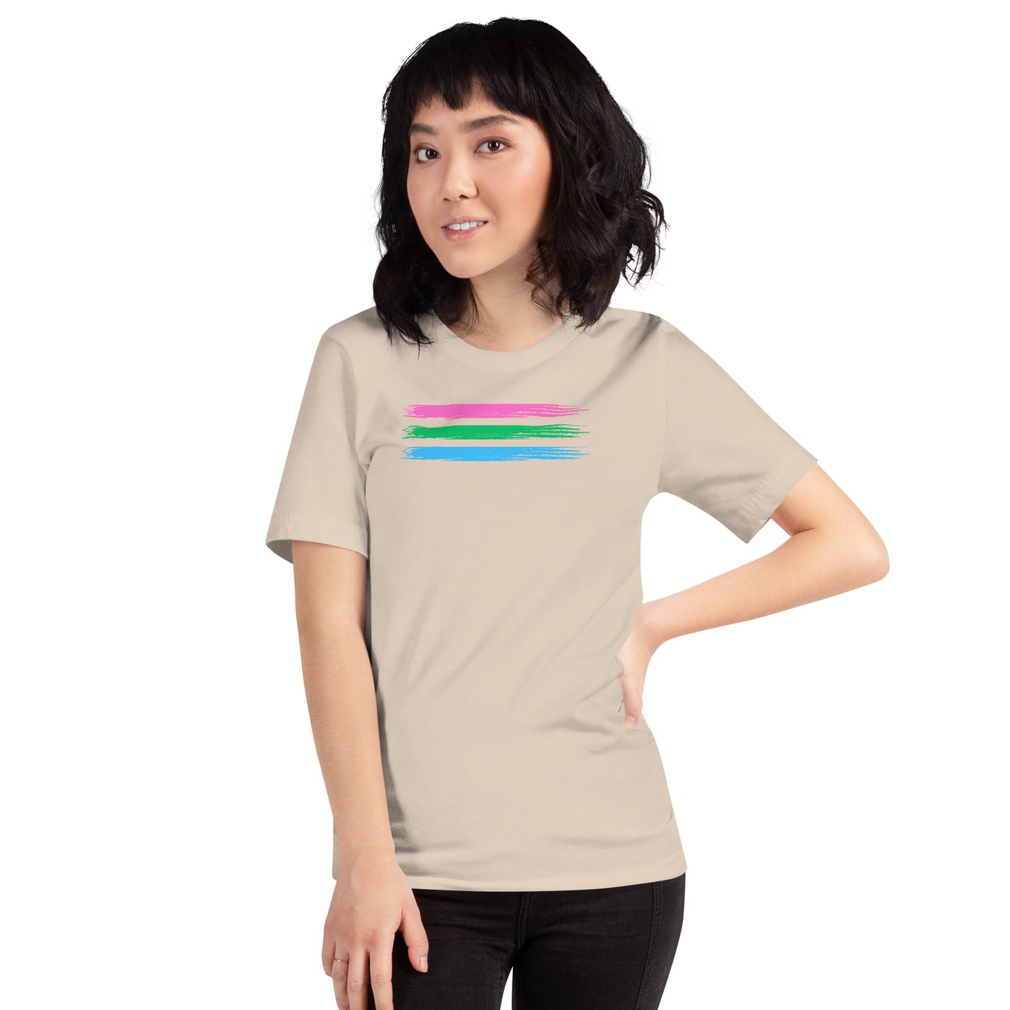 Polysexual Pride Flag unisex t-shirt