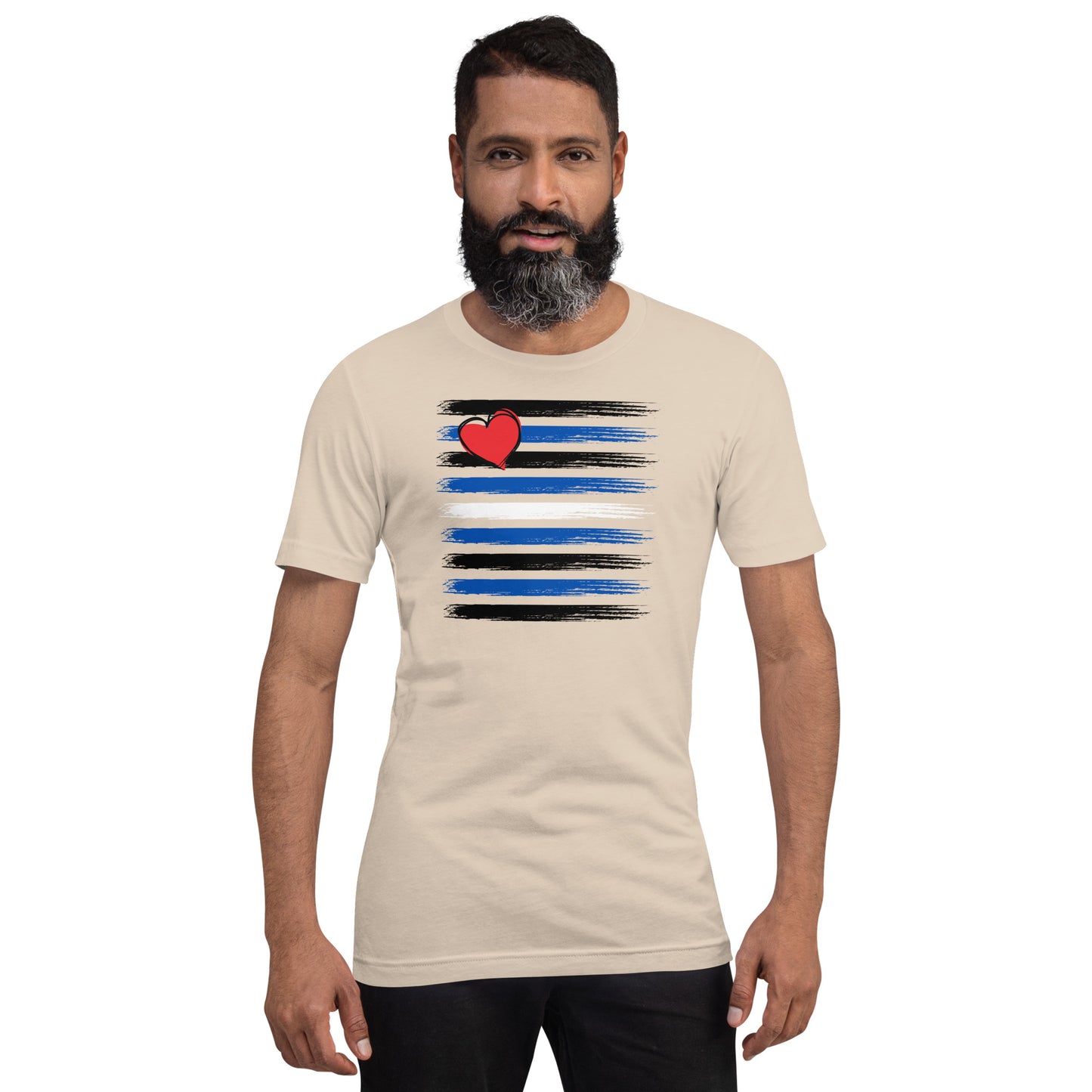 Leather Pride Flag unisex t-shirt