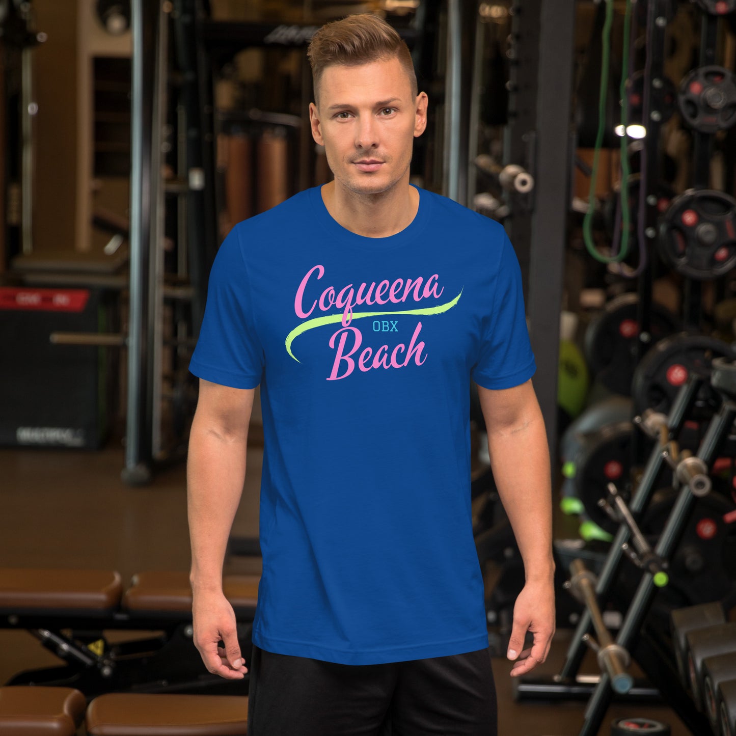 "Coqueena Beach" unisex t-shirt