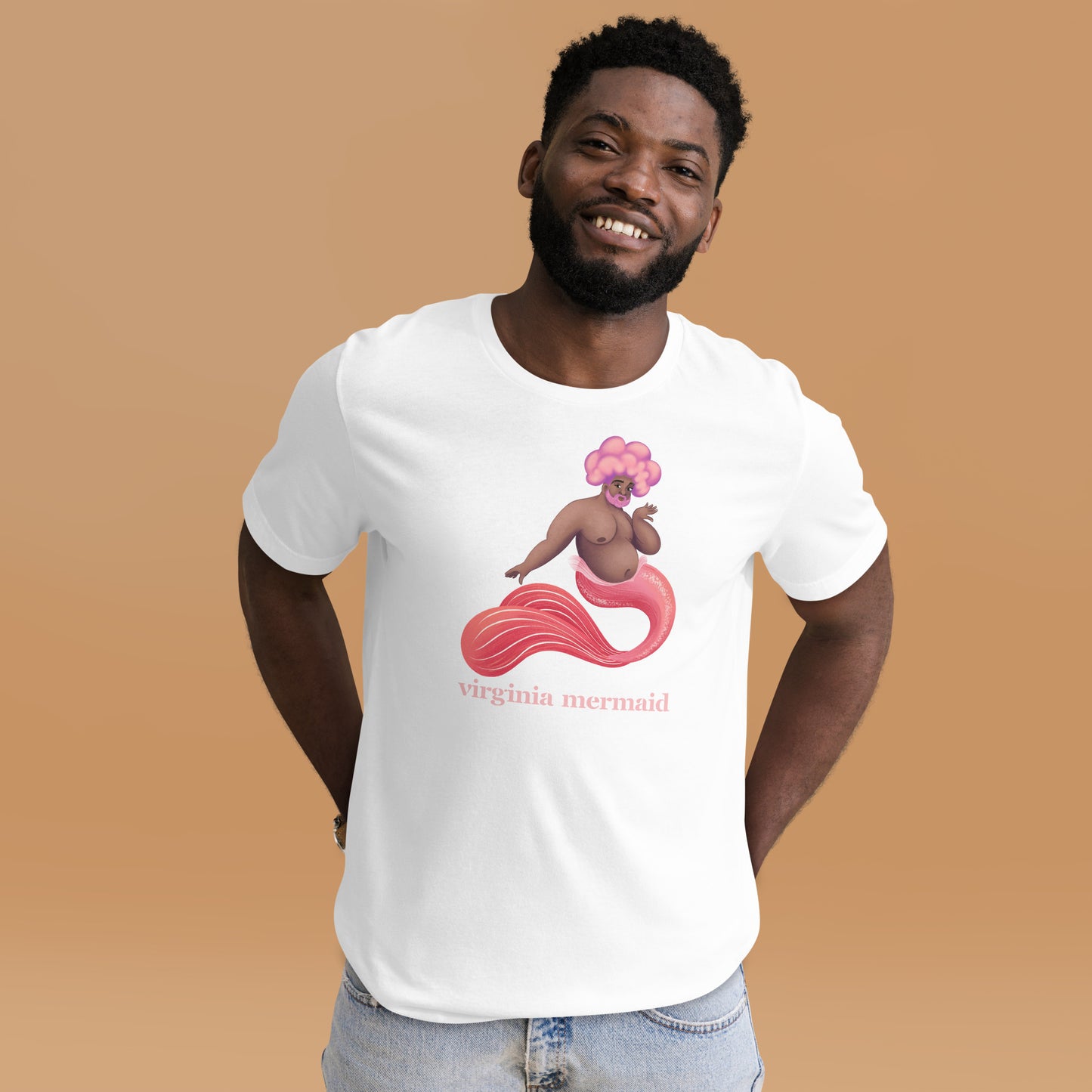 "Virginia Mermaid" Unisex t-shirt