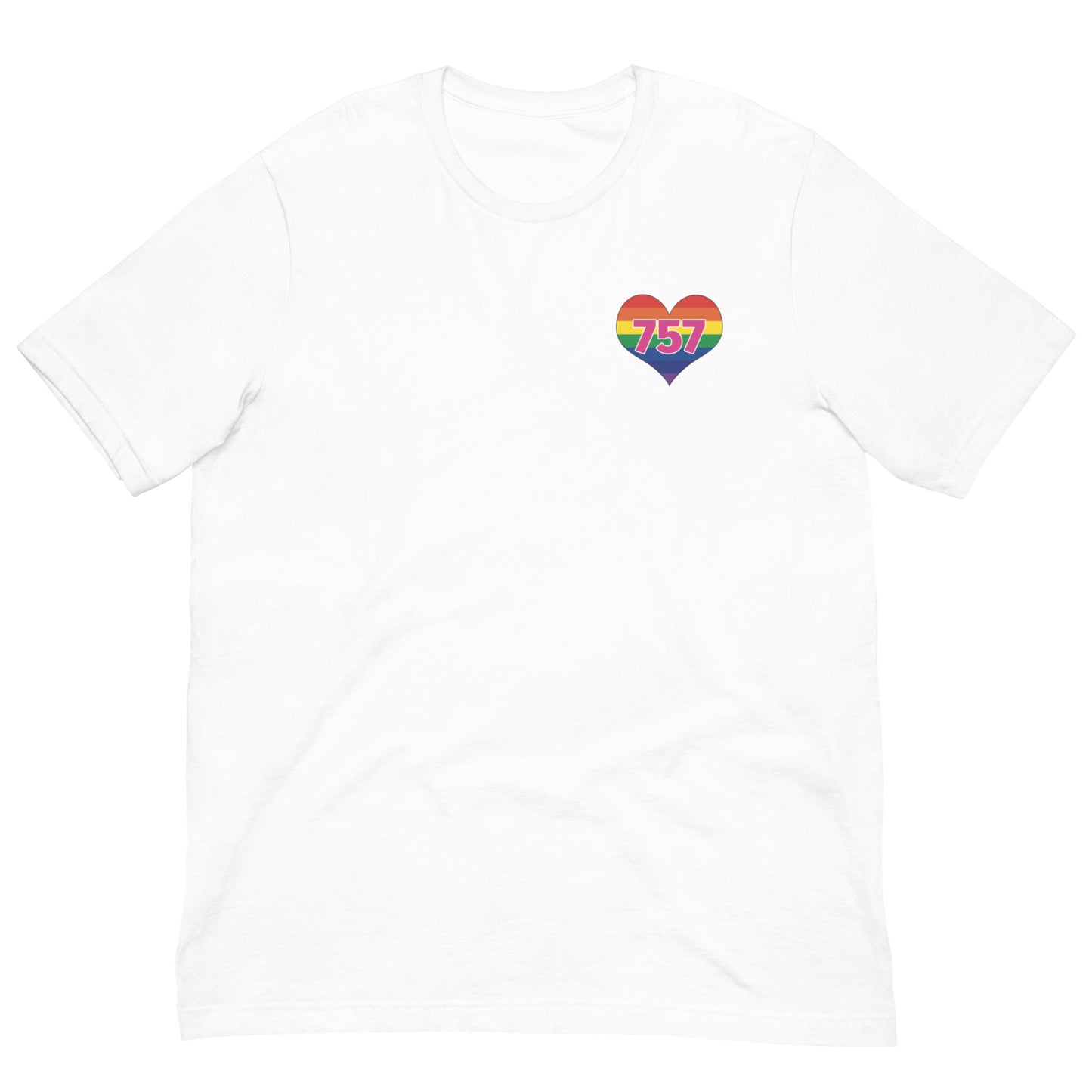 "I Heart 757" Unisex t-shirt