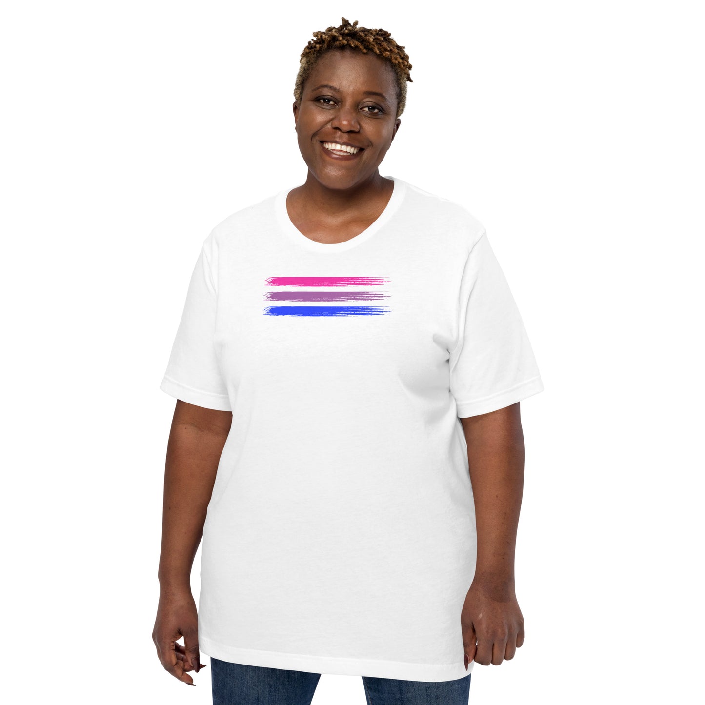 Bisexual Pride Flag unisex t-shirt