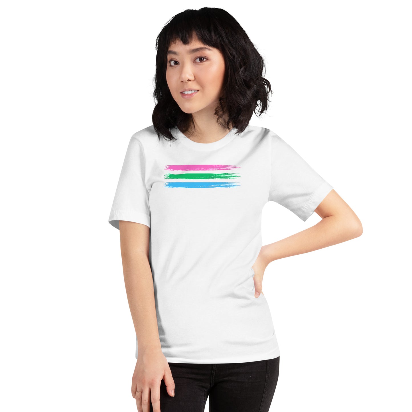 Polysexual Pride Flag unisex t-shirt