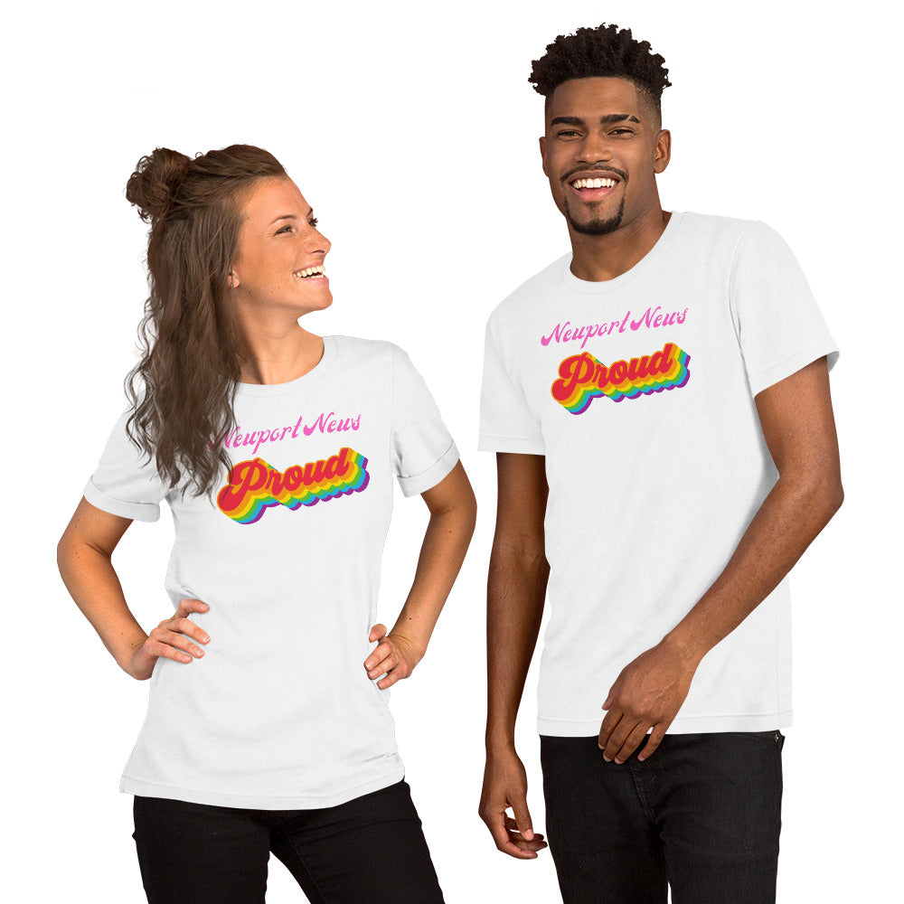 "Newport News Proud" unisex t-shirt