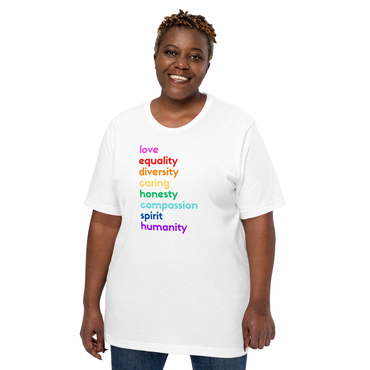 "Love Leads the Way" unisex t-shirt