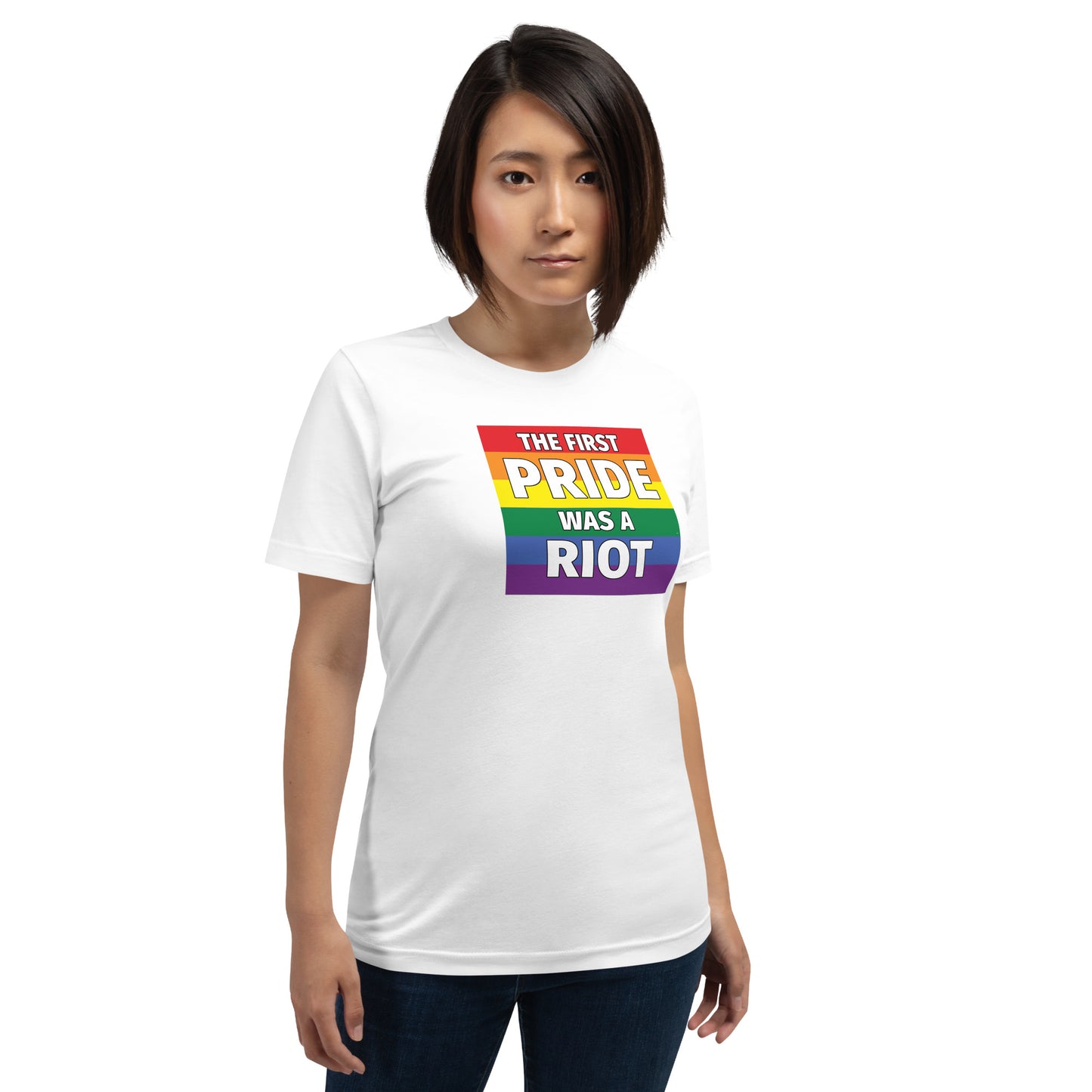 "Pride was a Riot" unisex t-shirt