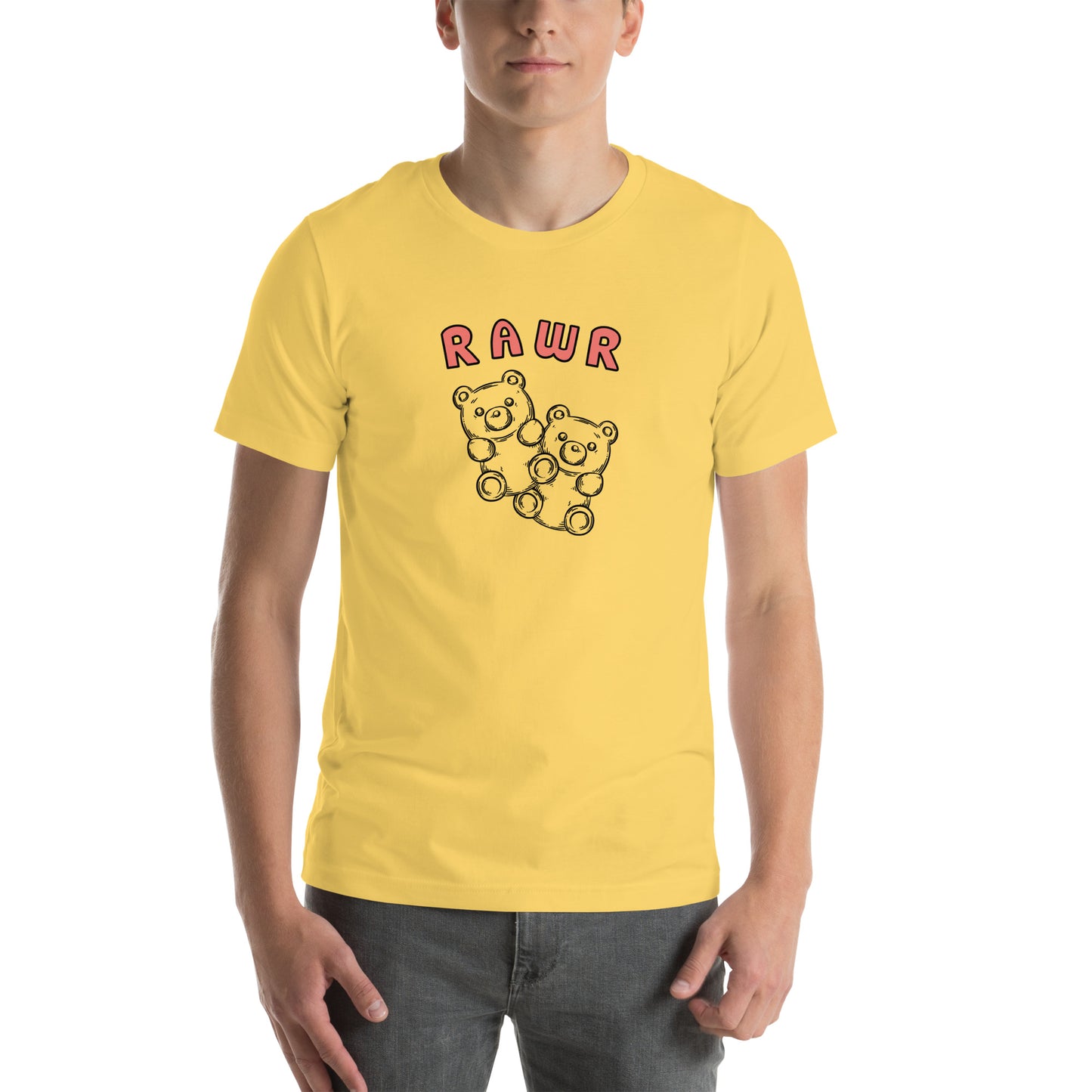 "Rawr!" Unisex t-shirt