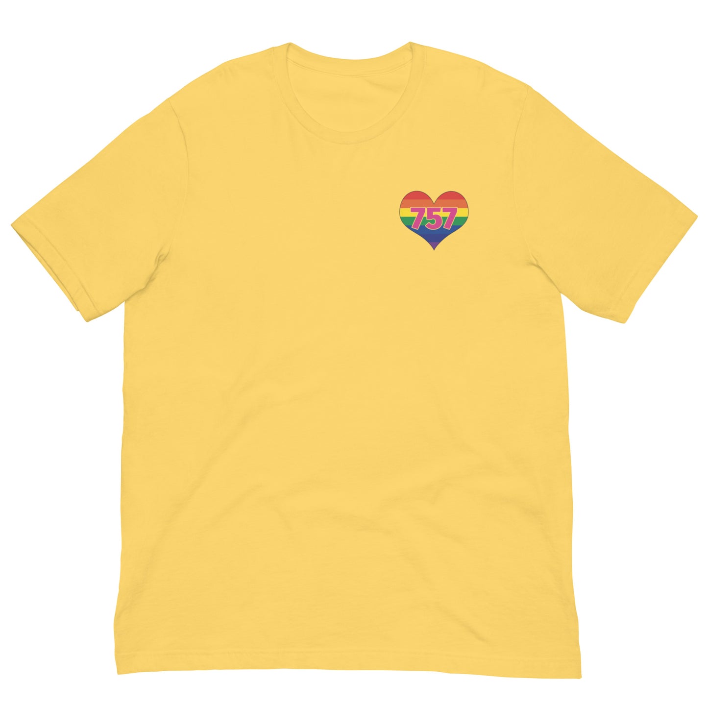 "I Heart 757" Unisex t-shirt