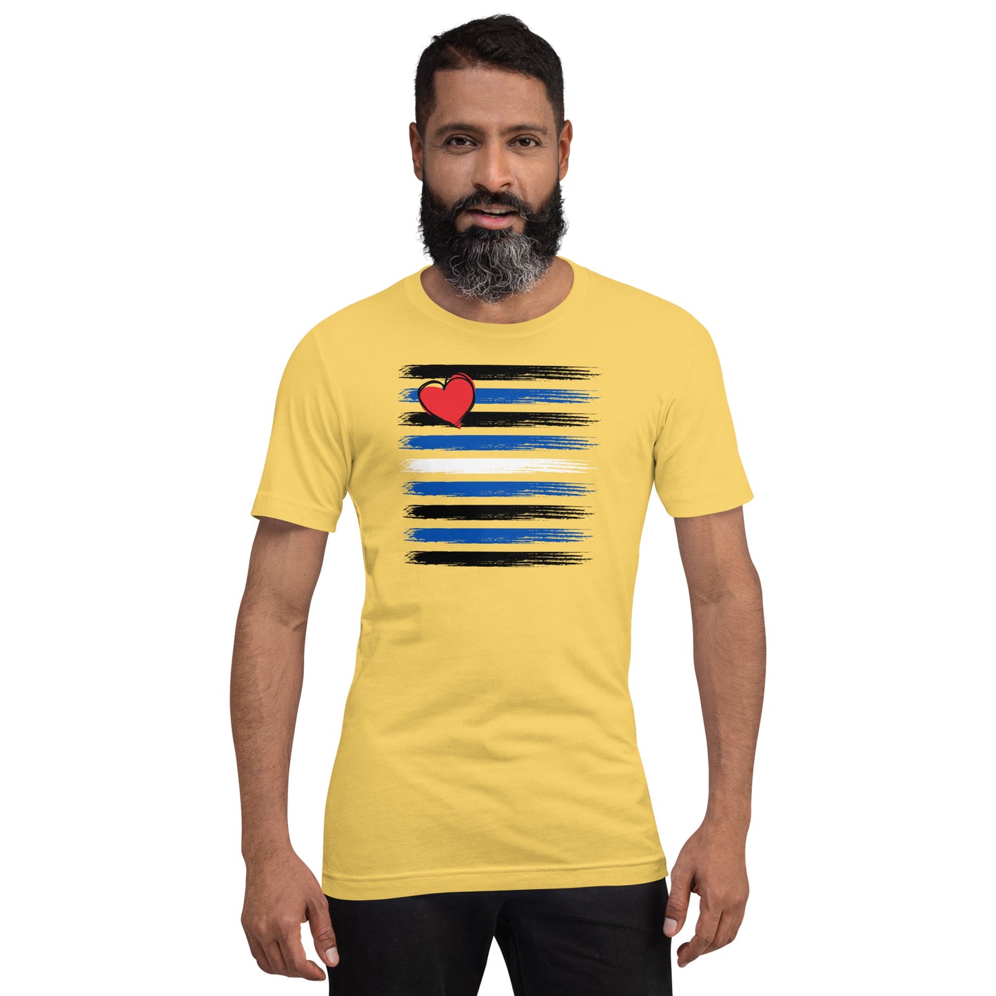 Leather Pride Flag unisex t-shirt