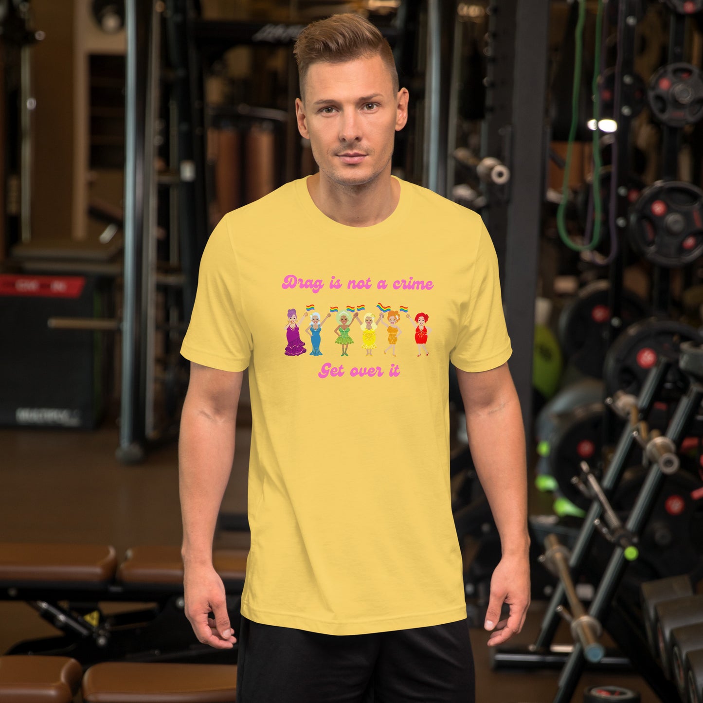 "Drag Is Not a Crime" unisex t-shirt