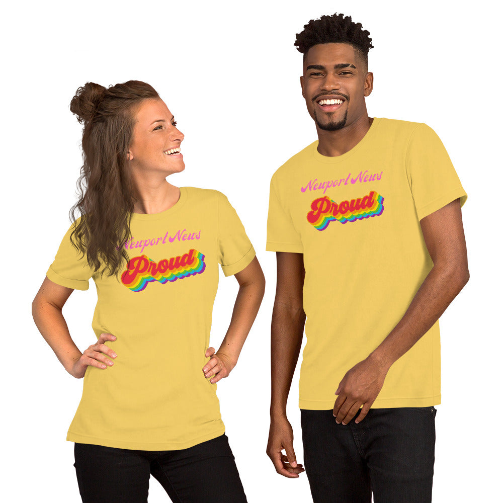 "Newport News Proud" unisex t-shirt