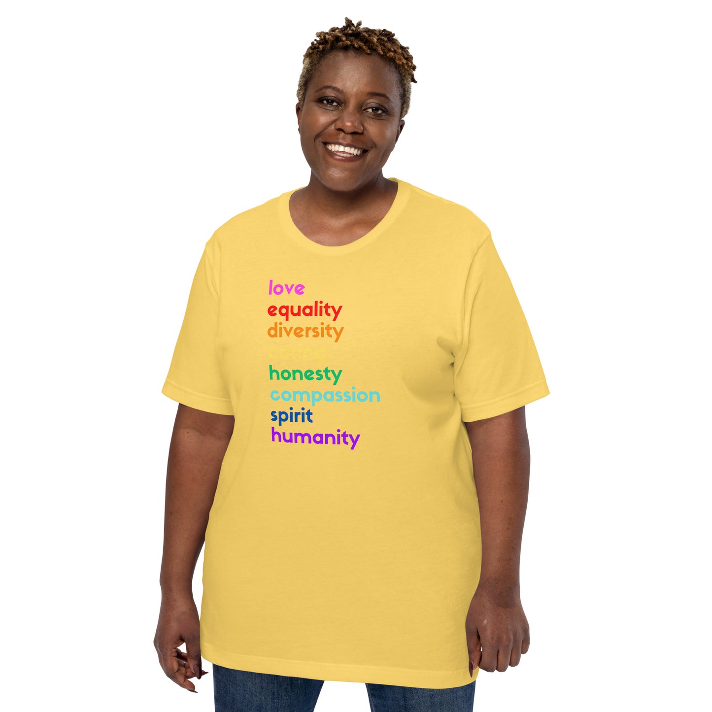 "Love Leads the Way" unisex t-shirt
