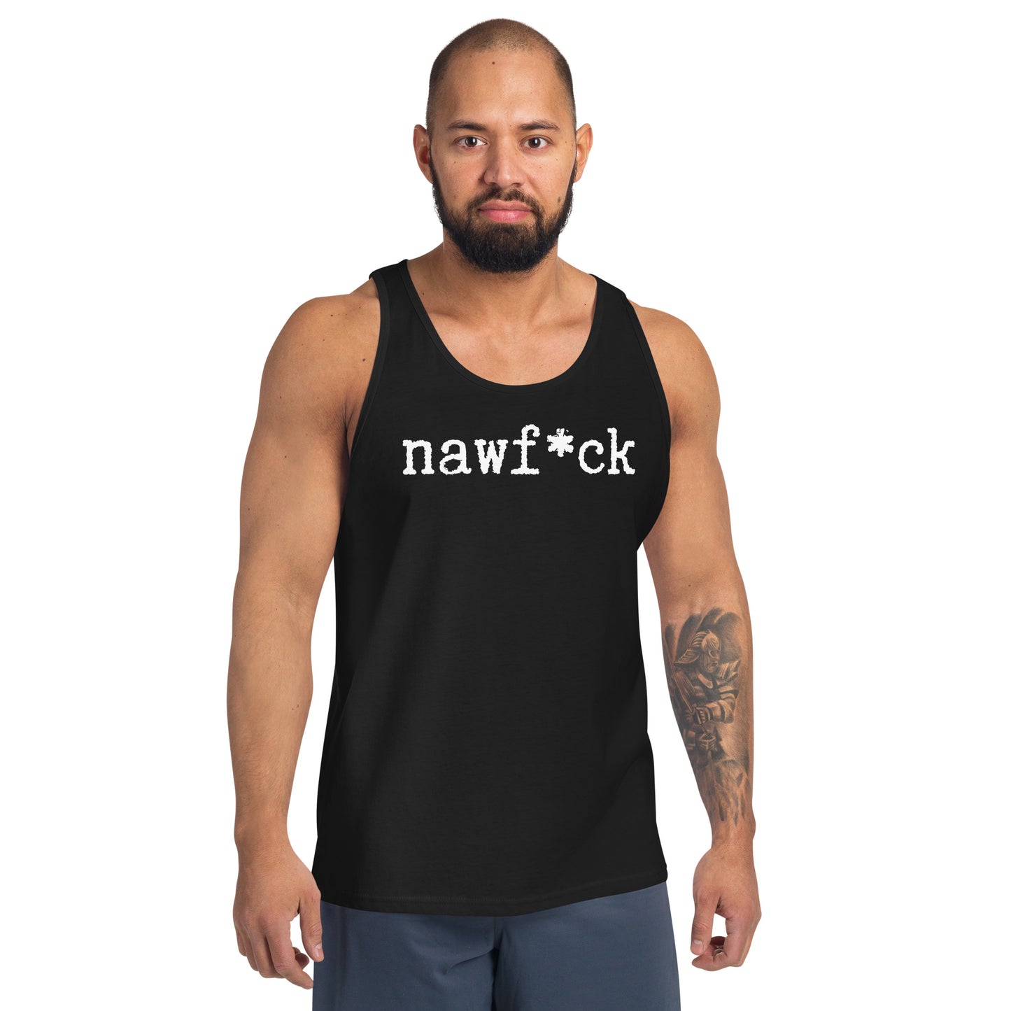 "Nawf*ck" Men's Tank Top