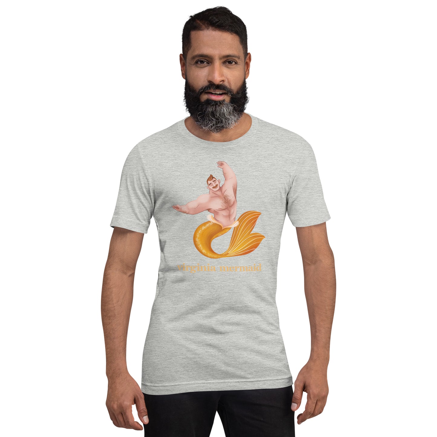 "Virginia Mermaid" Unisex t-shirt