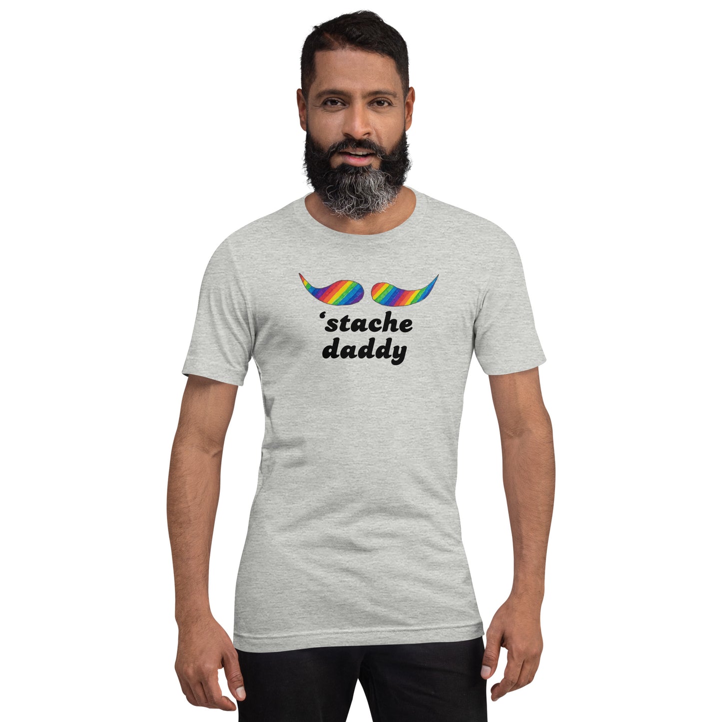 "Stache Daddy" Unisex t-shirt