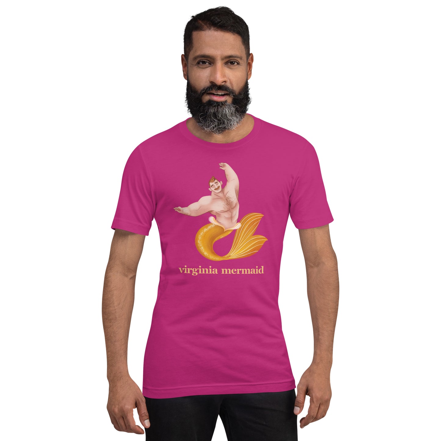 "Virginia Mermaid" Unisex t-shirt