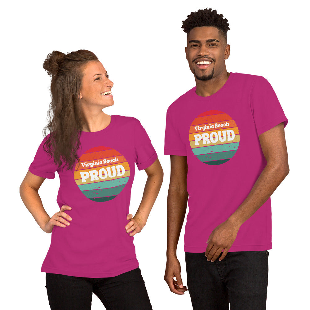 "VIrginia Beach Proud" Unisex t-shirt