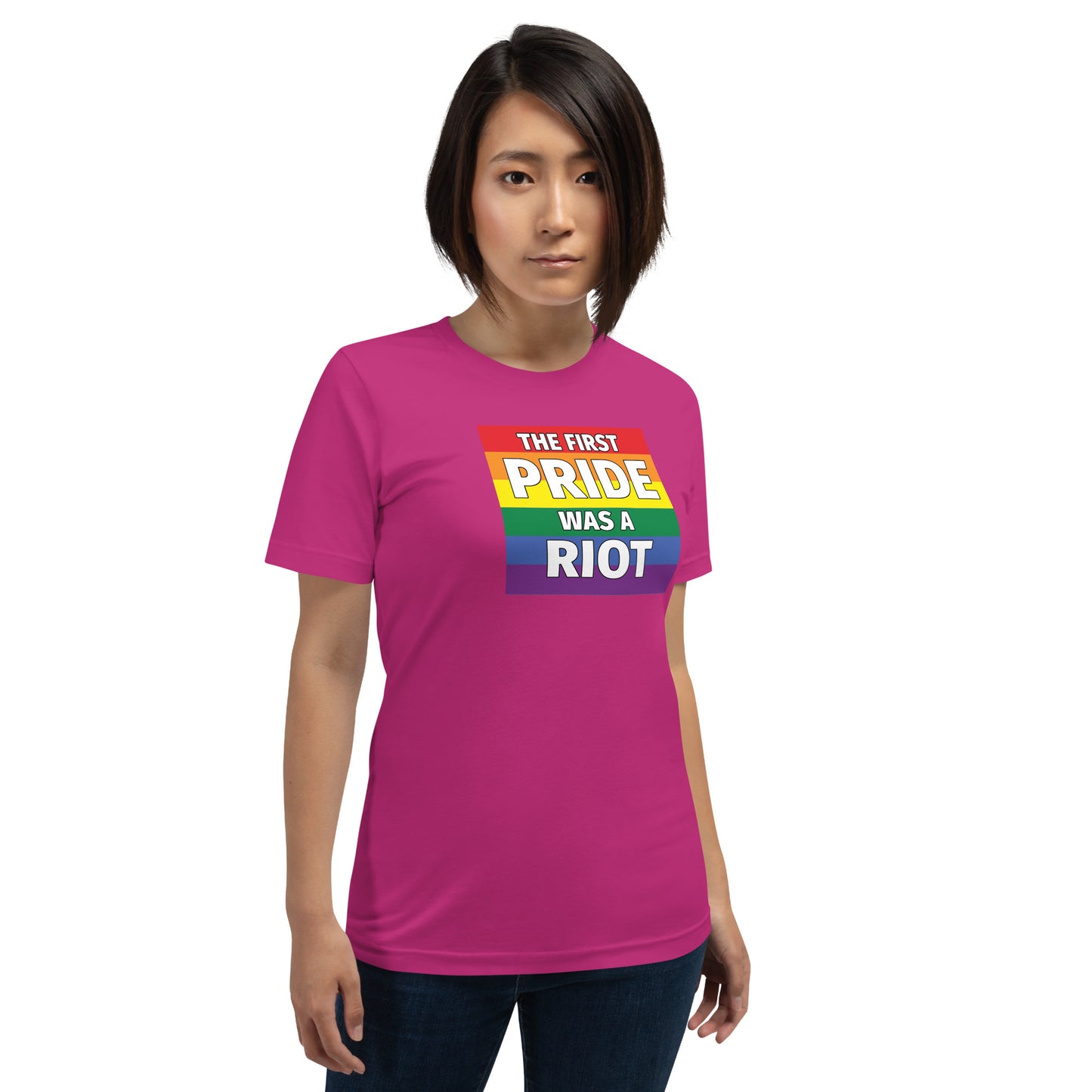 "Pride was a Riot" unisex t-shirt