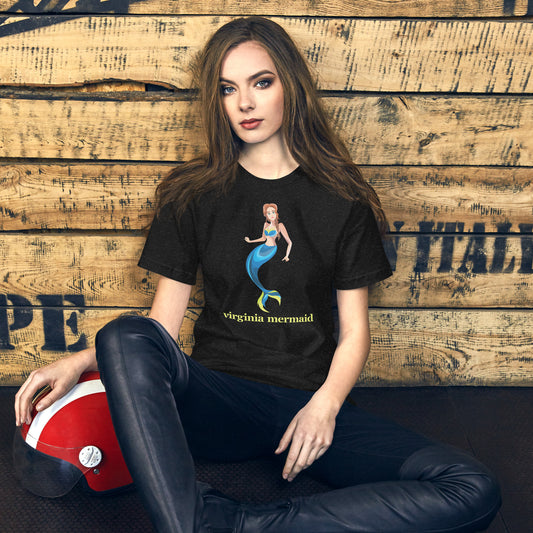"Virginia Mermaid" Unisex t-shirt