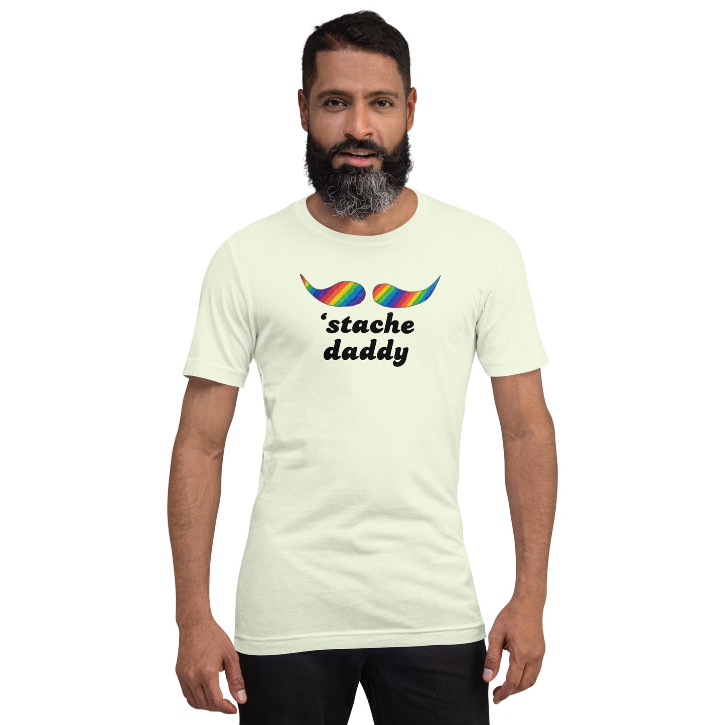 "Stache Daddy" Unisex t-shirt