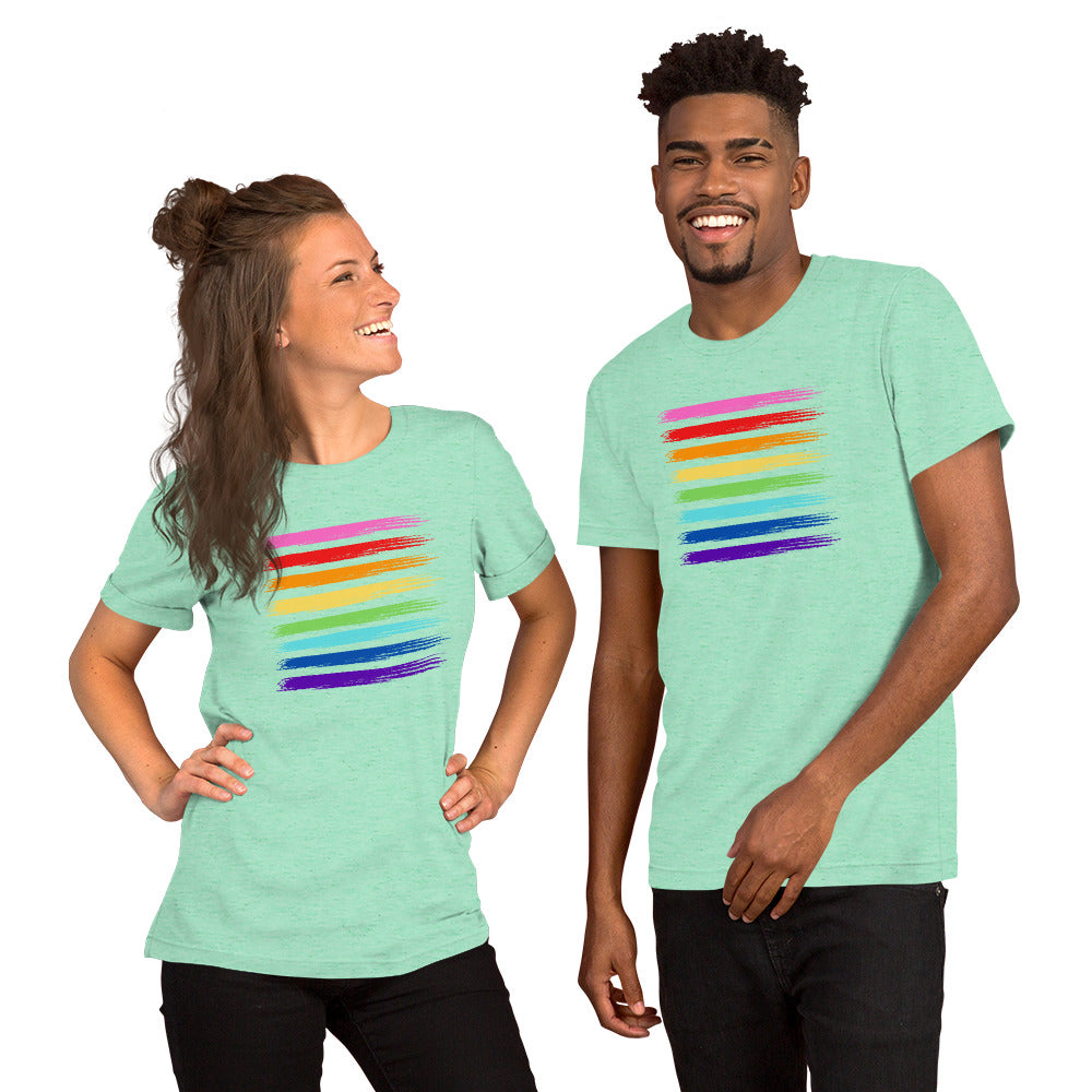 Gilbert Pride Flag unisex t-shirt