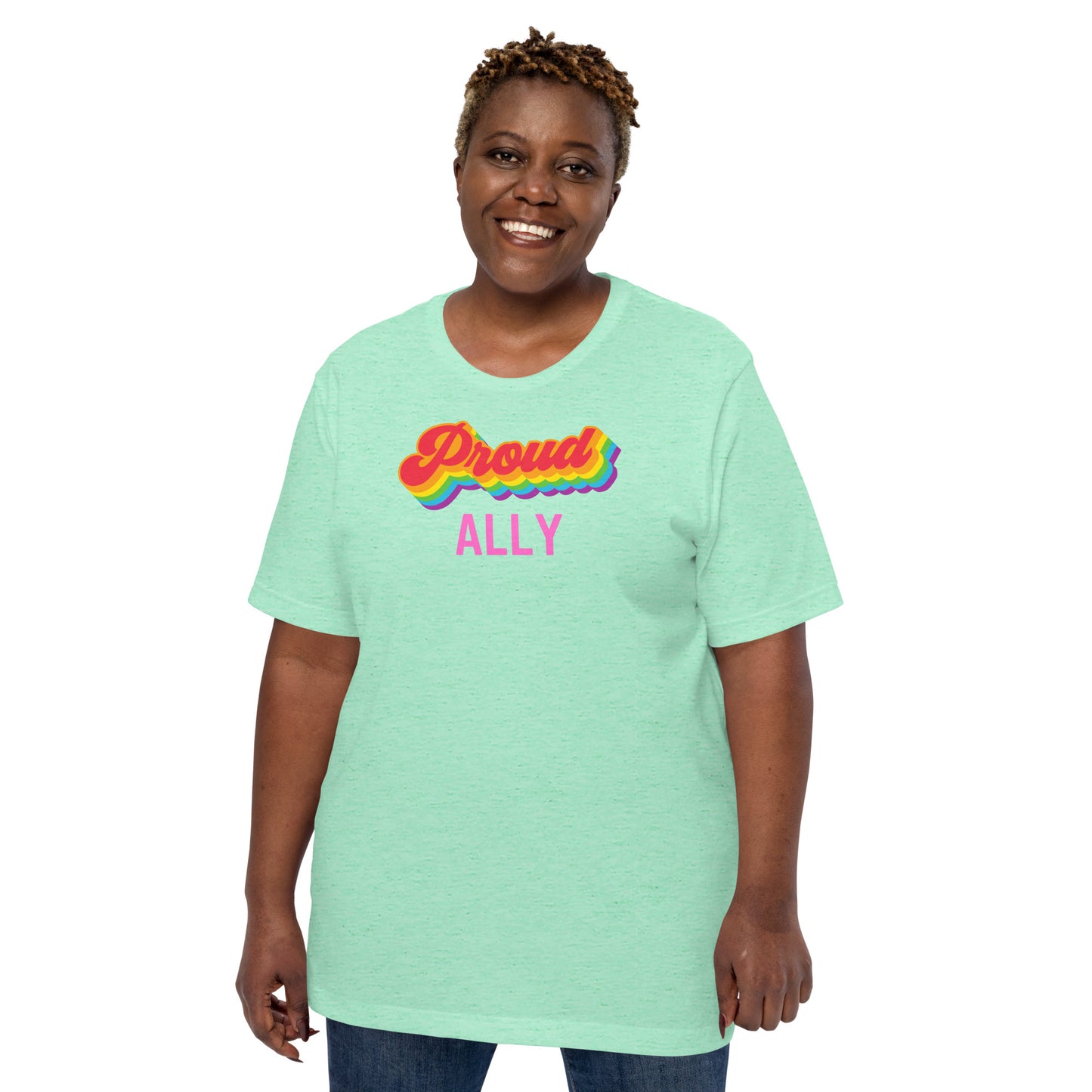 "Proud Ally" unisex t-shirt