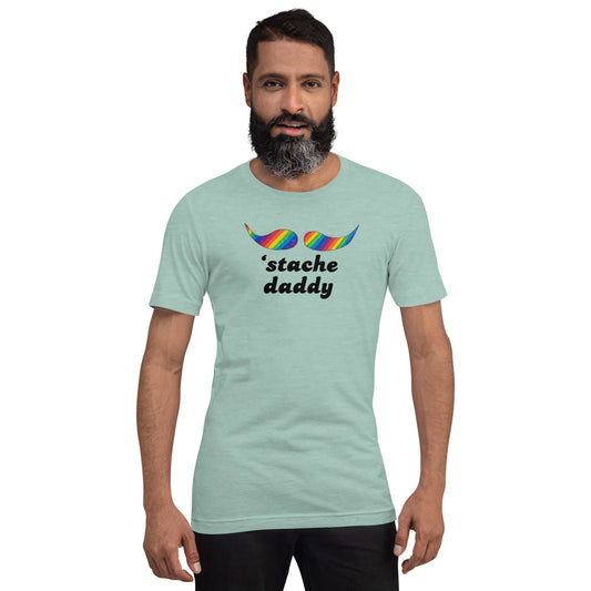"Stache Daddy" Unisex t-shirt