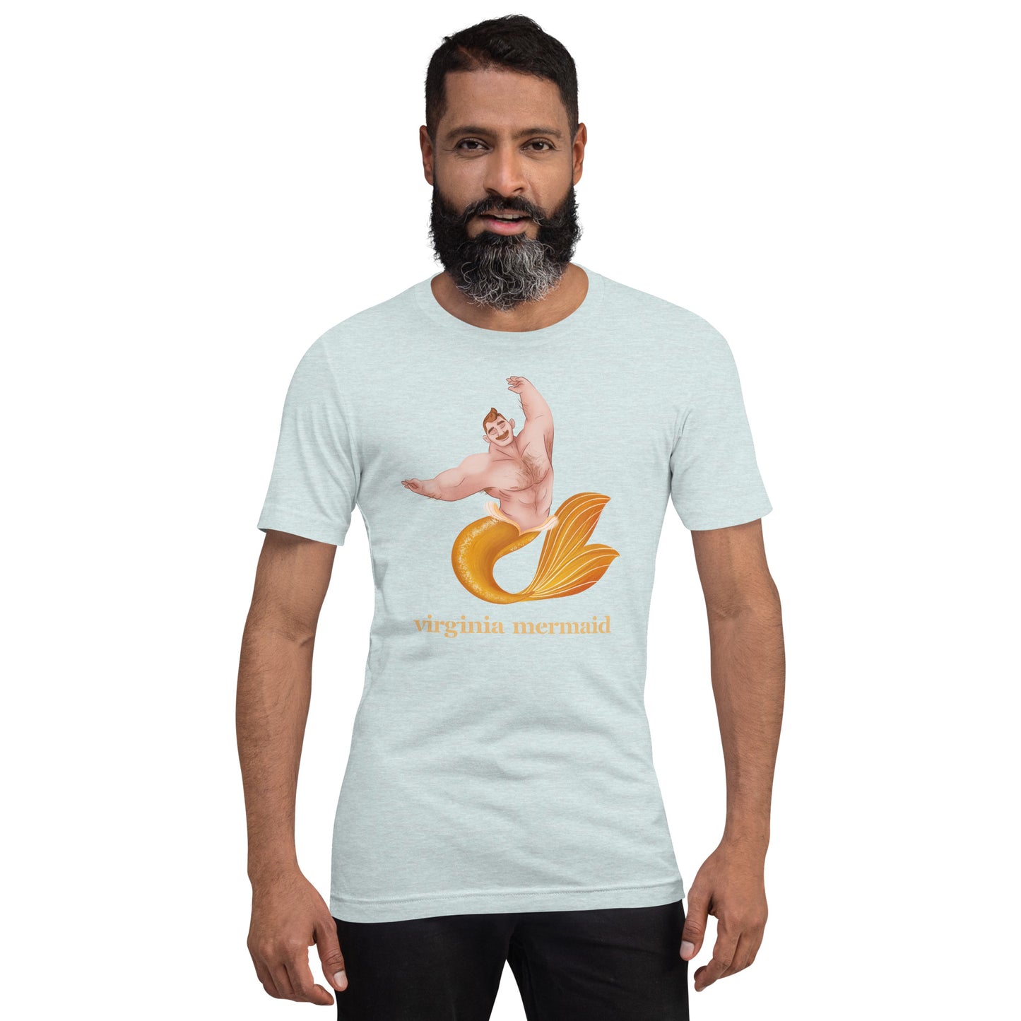 "Virginia Mermaid" Unisex t-shirt