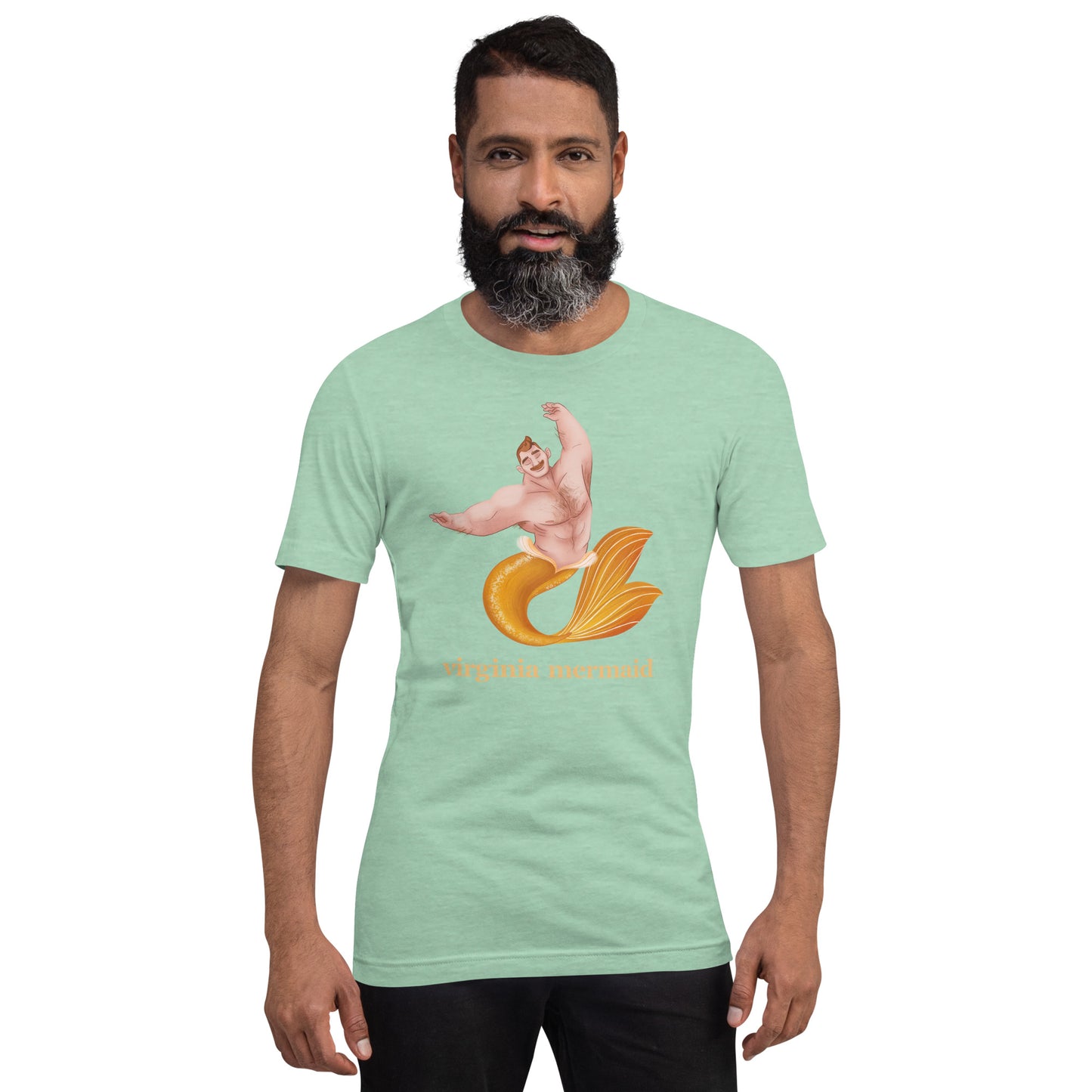 "Virginia Mermaid" Unisex t-shirt