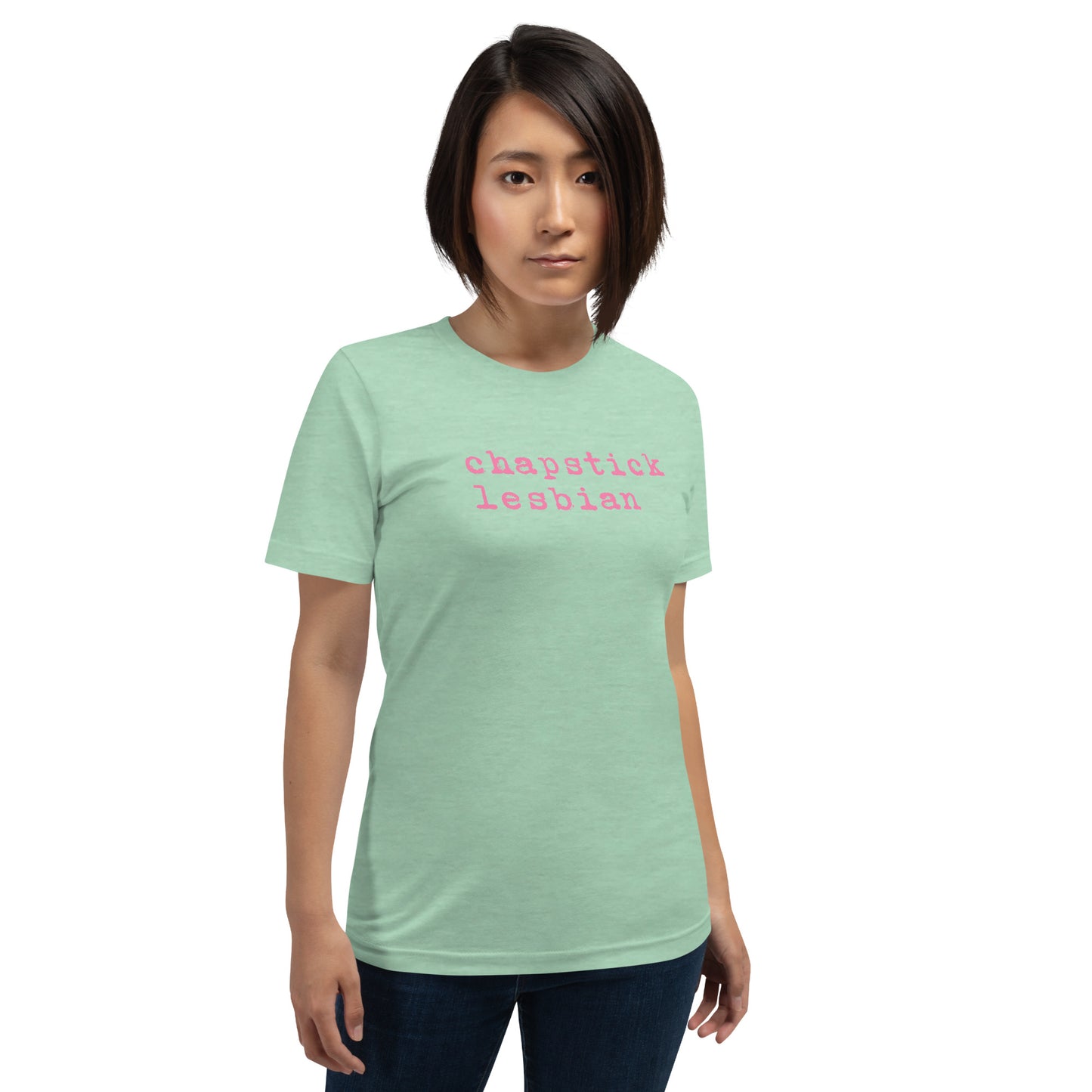 "Chapstick Lesbian" Unisex t-shirt