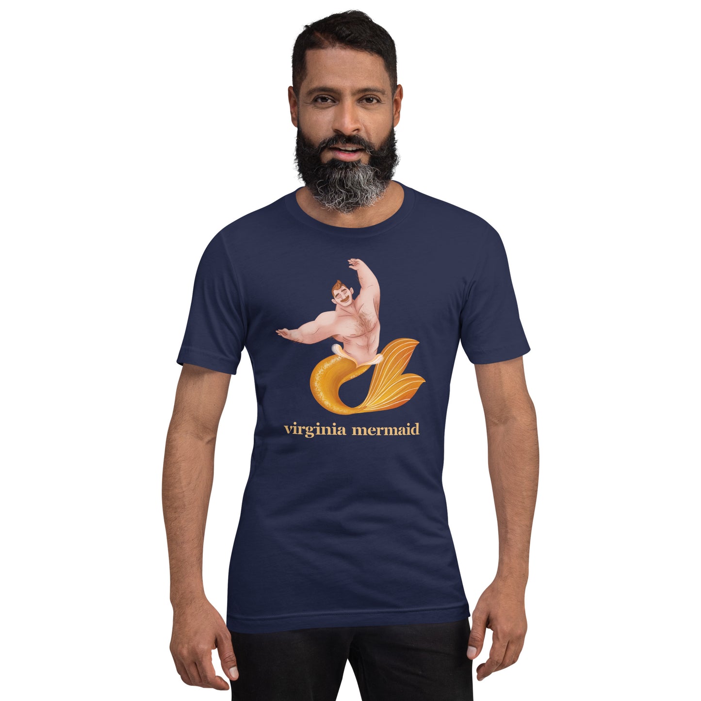 "Virginia Mermaid" Unisex t-shirt