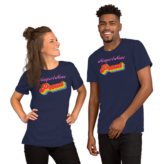 "Newport News Proud" unisex t-shirt