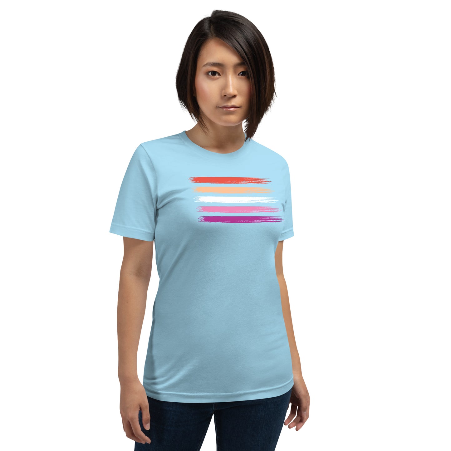Lesbian Pride Flag unisex t-shirt