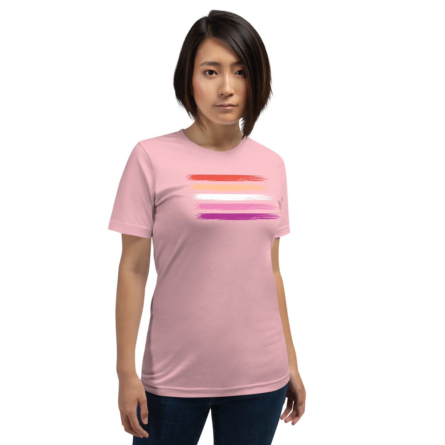 Lesbian Pride Flag unisex t-shirt