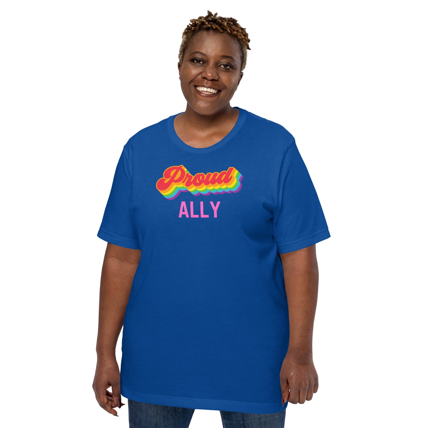 "Proud Ally" unisex t-shirt