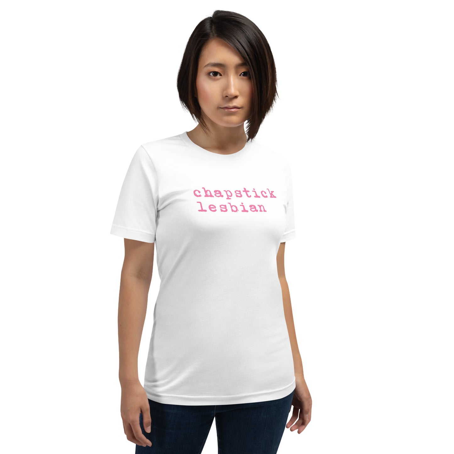 "Chapstick Lesbian" Unisex t-shirt