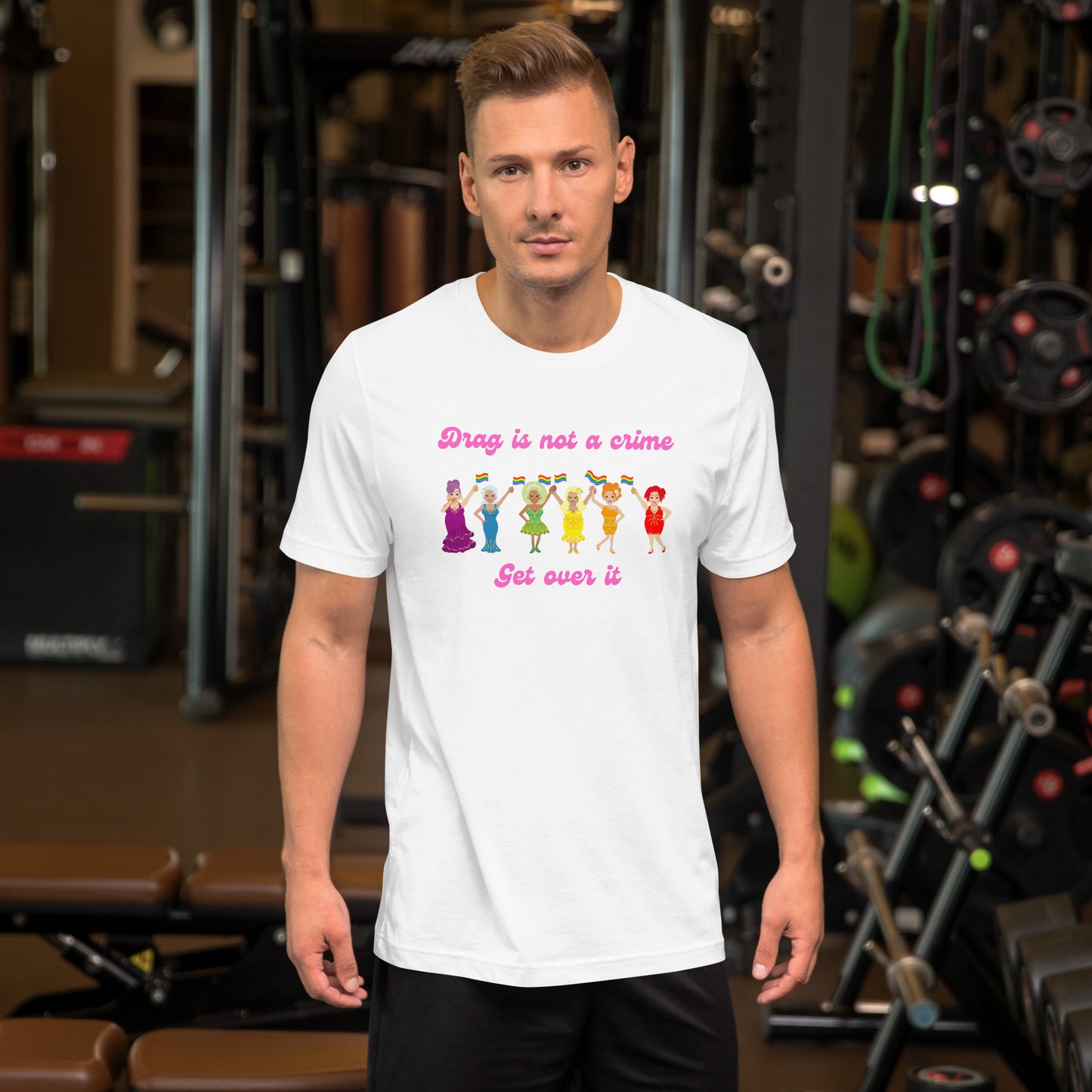 "Drag Is Not a Crime" unisex t-shirt