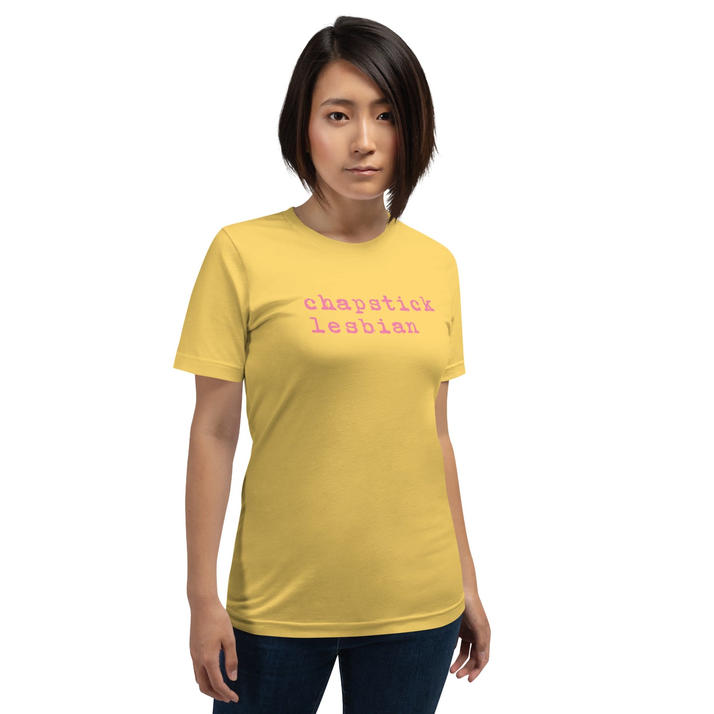 "Chapstick Lesbian" Unisex t-shirt